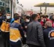 Otogar kavşağında trafik kazası, 3 yaralı