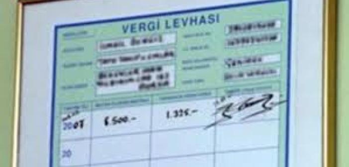 Vergi Levhası Nedir, nereden alınır? Vergi Levhası Nasıl Alınır? Vergi Levhası Sorgulama Ve Alma