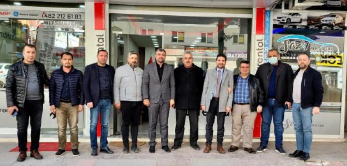 AK Parti Mardin İl Başkanlığından meslek odalarına ziyaret