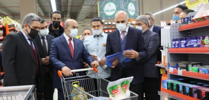 Vali Demirtaş KDV Denetimine Katıldı