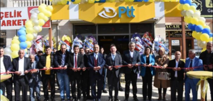 Nusaybin'de Çağ Çağ Caddesinde TOKİ PTT Şubesi açıldı