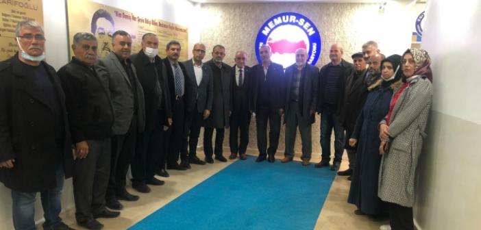 Emekli Memur-Sen Genel Başkanı Küçükkösen Mardin'de