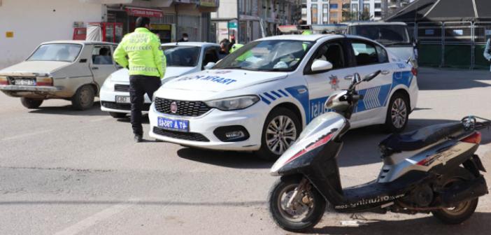 Midyat'ta Motosiklet Denetimi