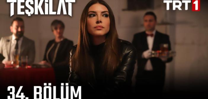 TRT 1 TEŞKİLAT 34. bölüm tek parça izle! Teşkilat son bölüm Youtube ile full izle!
