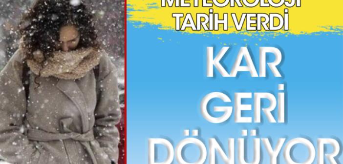 Meteoroloji 'hazırlıklı olun' UYARISI YAPTI Güneşli günler bitti, kar geri geliyor!