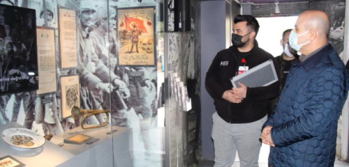 VİDEO- 'Çanakkale Mobil Müze Tırı Mardin'de