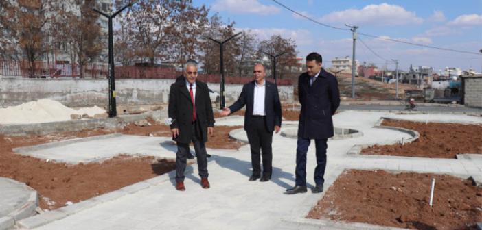 VİDEO- Ömerli'de Yeni Projelerin Yapımı Devam Ediyor