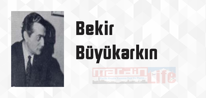 Bekir Büyükarkın kimdir? Bekir Büyükarkın kitapları ve sözleri