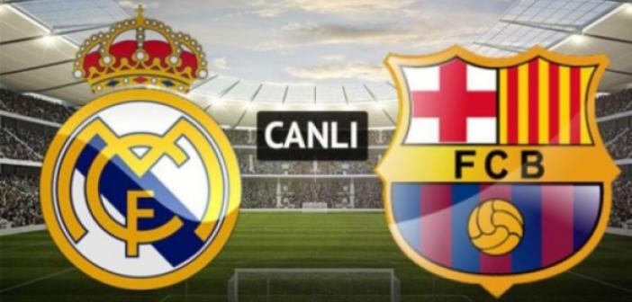 Real Madrid - Barcelona D-Smart TV SPOR Canlı şifresiz izle - Real Barca maçı kesintisiz YOUTUBE'den izle