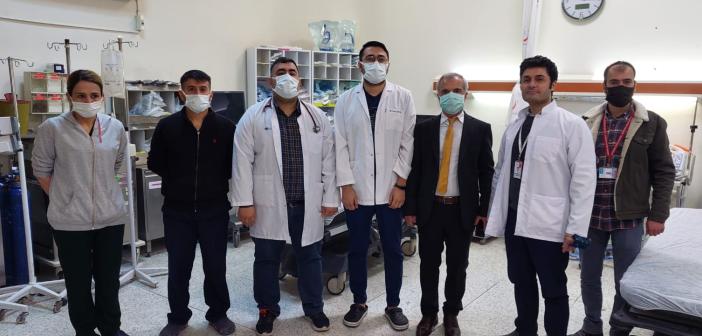 Kızıltepe’de İlk defa bir hastaya geçici kalp pili takıldı