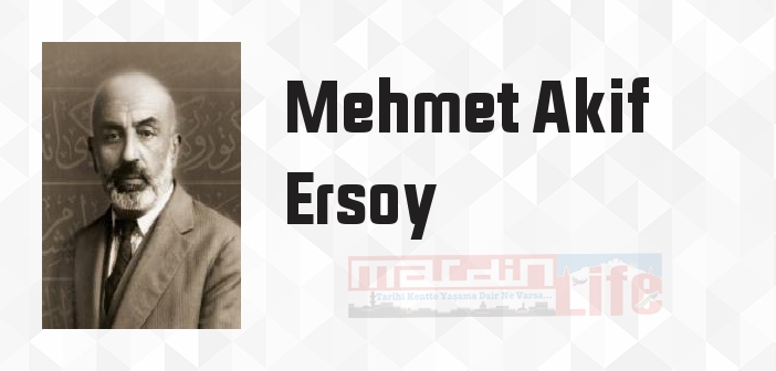 Mehmed Akif'den Seçmeler - Mehmet Akif Ersoy Kitap özeti, konusu ve incelemesi