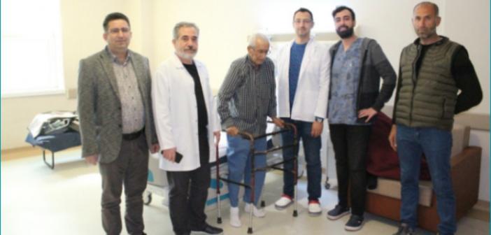 Nusaybin'de ilk defa diz protezi ameliyatı yapıldı