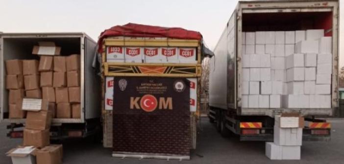 50 milyon liralık kaçakçılık operasyonu
