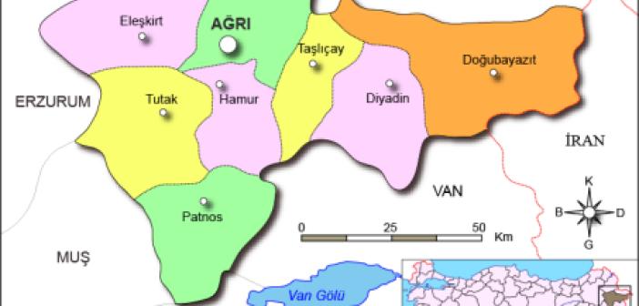 Ağrı Köyleri Kürtçe ve Türkçe isimleri