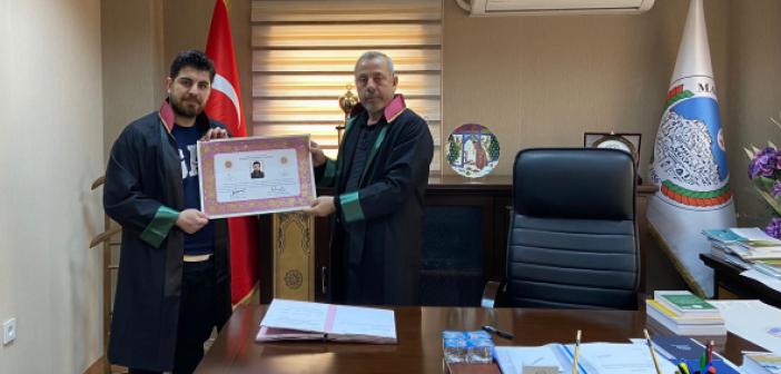 Genç Avukat Ulusoy'un cübbe heyecanı