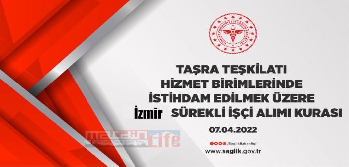 7 Nisan İzmir İŞKUR işçi alımı ne zaman açıklanacak? İzmir Sağlık Bakanlığı personel alımı kura çekimi sonuçları!