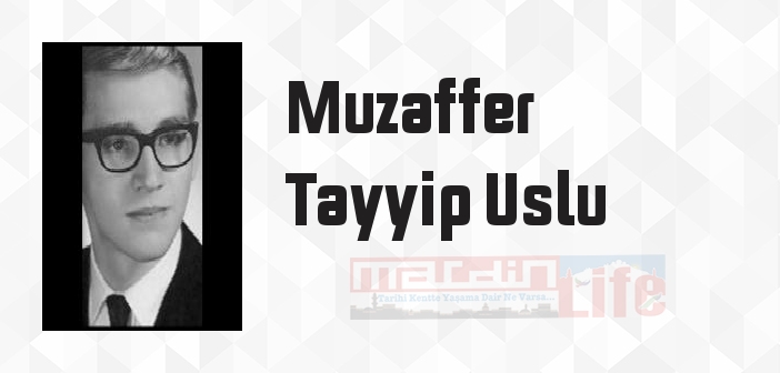 Şimdilik - Muzaffer Tayyip Uslu Kitap özeti, konusu ve incelemesi