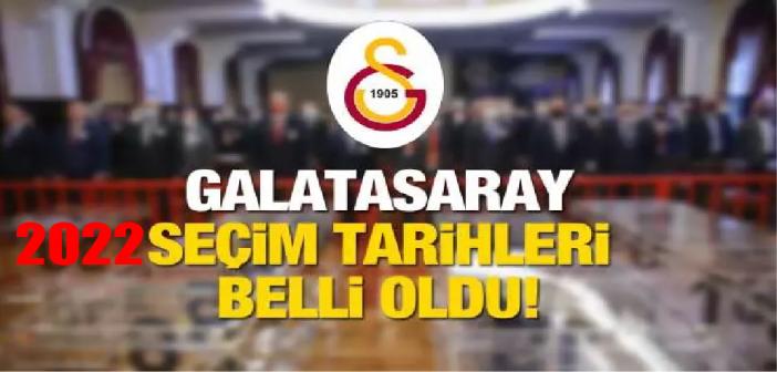 Galatasaray'da yeni seçim heyecanı başlıyor! 2022 GS başkanlık seçimi ne zaman yapılacak?