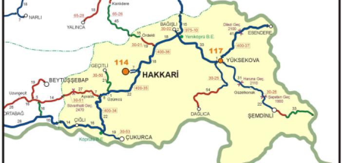 Derecik köyleri Kürtçe ve eski isimleri / Hakkari