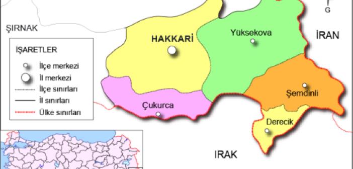 Yüksekova köyleri Kürtçe ve eski isimleri / Hakkari