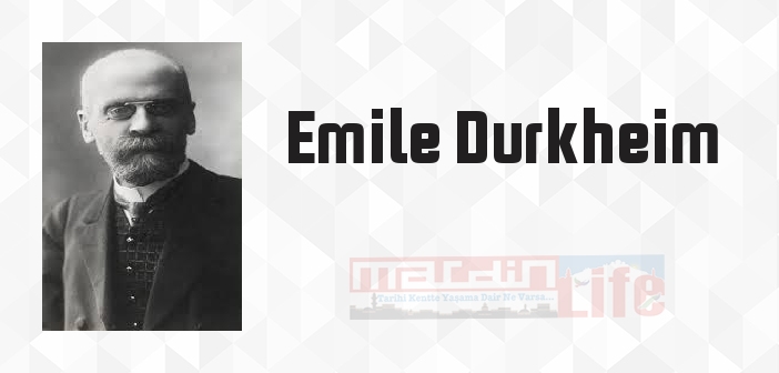 Sosyoloji ve Felsefe - Emile Durkheim Kitap özeti, konusu ve incelemesi