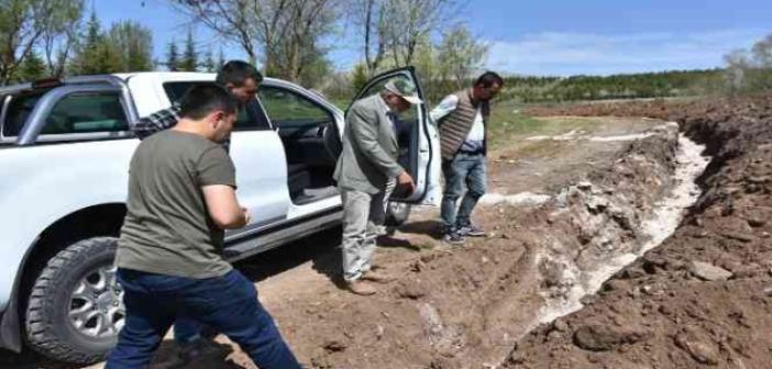 İnönü Belediyesi Martlı Suyu’ hattını yeniliyor