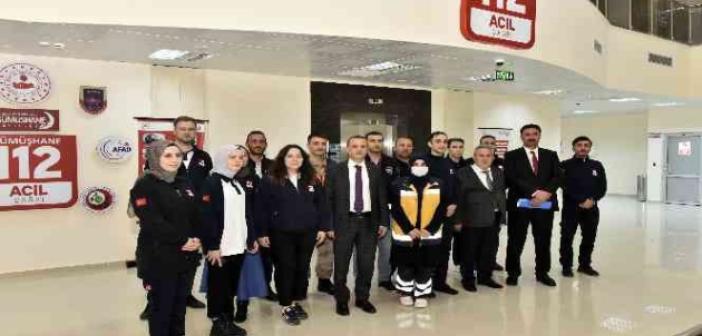 Vali Taşbilek 112 Acil Çağrı Merkezi çalışanlarıyla iftar yaptı