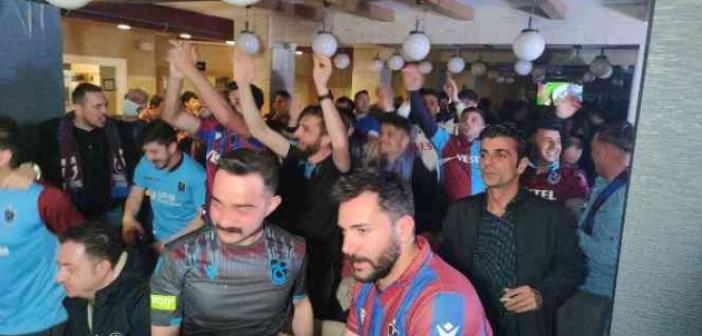 Trabzonspor taraftarları Van’ı inletti
