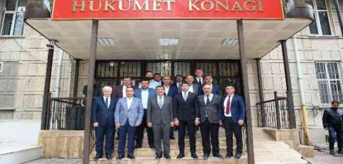 Gürkan, Doğanşehir Kaymakamı Kılıç’ı ziyaret etti