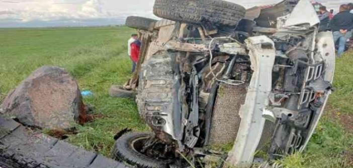 Siverek’te trafik kazası: 5 yaralı