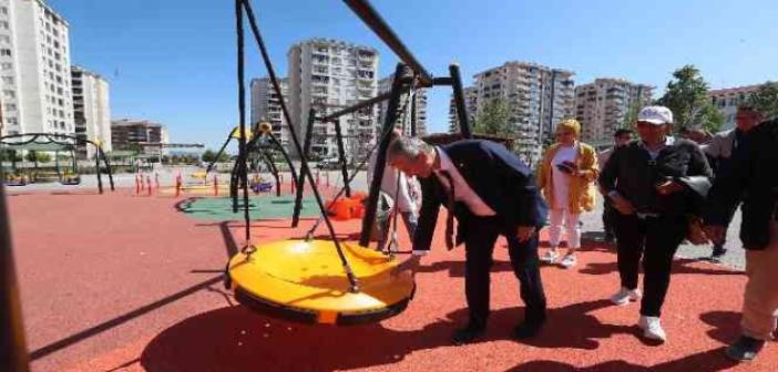 Akkent Mahallesi’ne yeni park