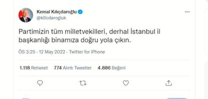 Kılıçdaroğlu'ndan partisinin milletvekillerine derhal çağırdı! CHP İstanbul İl Başkanlığında ne oluyor?