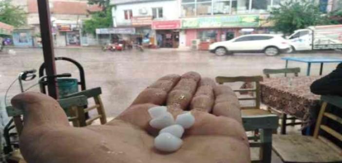Gaziantep’te dolu yağışı etkili oldu