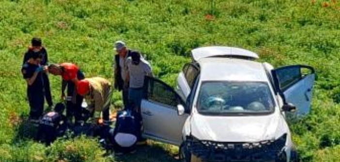 Dili boğazına kaçan sürücüyü itfaiye amirinin müdahalesi kurtardı