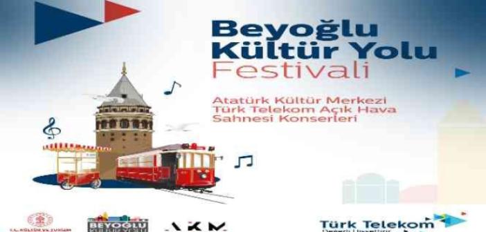 ‘Beyoğlu Kültür Yolu Festivali’ Türk Telekom Açık Hava konserlerine geri sayım başladı