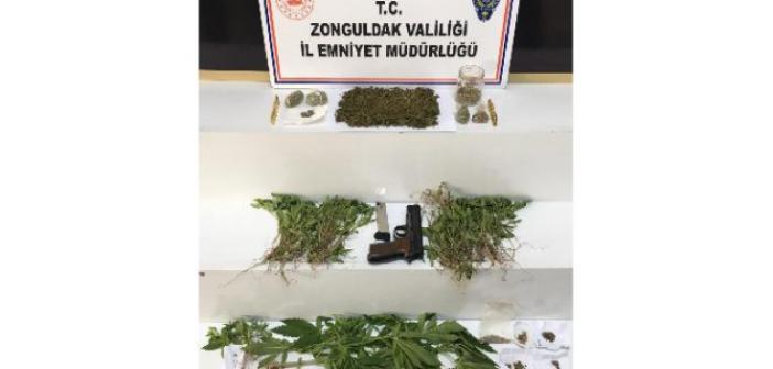 Zonguldak’ta uyuşturucu operasyonu: 2 gözaltı