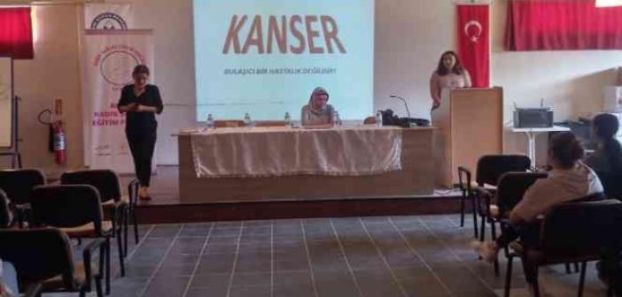 Karacasu Memnune İnci MYO’da ’Kadın Sağlığı Eğitim Projesi’ toplantısı gerçekleşti