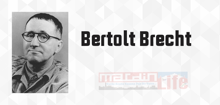 Saf Şiir Yoktur - Bertolt Brecht Kitap özeti, konusu ve incelemesi