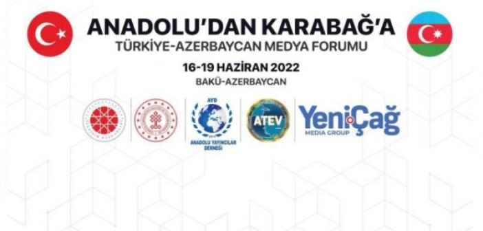 Üründü, Türkiye-Azerbaycan Medya Forumu'na katılacak!