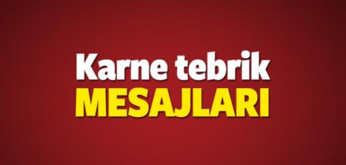 2022 Karne tebrik mesajları! Karne mesajları güzel sözler! Kısa güzel karne sözleri mesaj gönder!