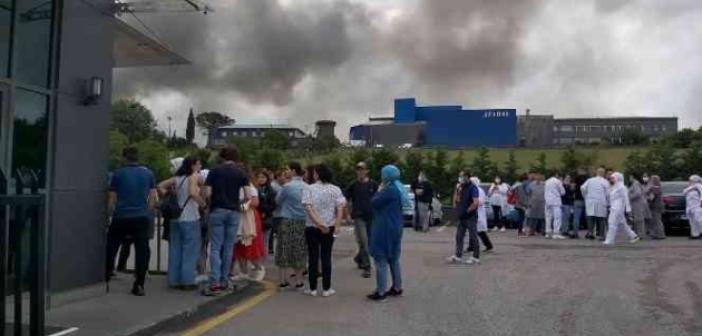 Kocaeli’de Kimya fabrikasında büyük yangın