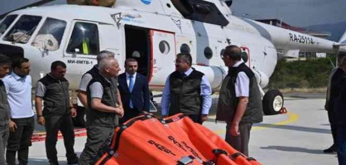 Osmaniye’ye yangın söndürme helikopteri tahsis edildi