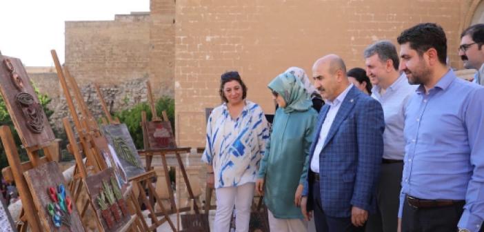 Mardin'de kadınların yaptığı ürünler sergilendi