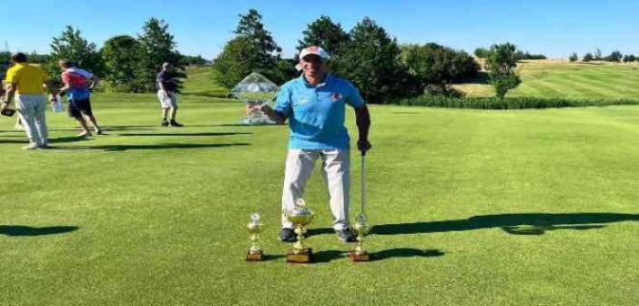 Milli golfçü Mehmet Kazan Çekya’da şampiyon oldu