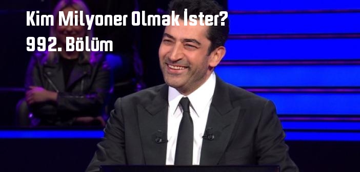 ATV Kim Milyoner Olmak İster? 992. Bölüm full izle! Kim Milyoner Olmak İster? 24 Haziran Cuma son bölüm tek parça izle