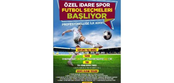 Elazığ İl Özel İdarespor futbolcu seçmeleri yapacak