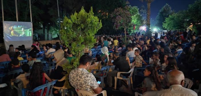 Nusaybin'de Açık Hava Sinema Günleri ve Çocuk Festivali düzenlendi