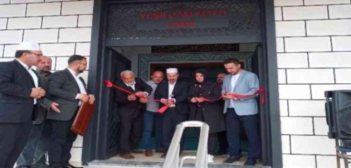 Yeşilçam Köyü camii açıldı