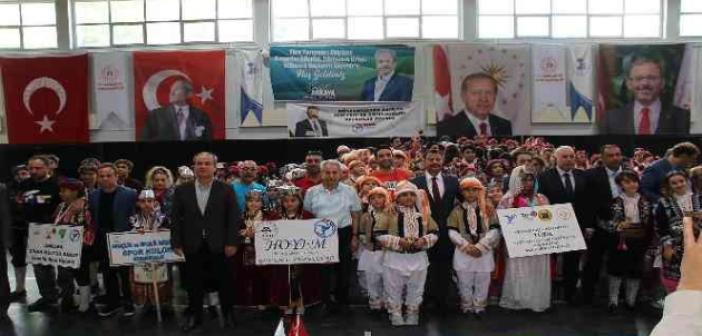 Akşehir Halk Oyunları Grup Yarışmasına Ev Sahipliği Yaptı