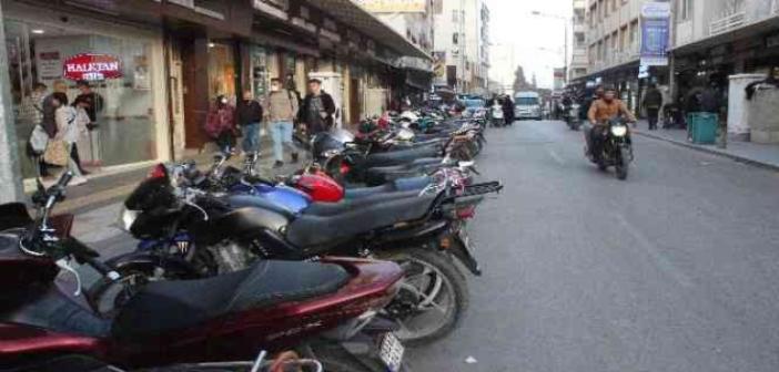 Kilis’te trafikteki araçların yarısı motosiklet